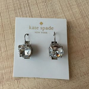 Kate Spade clear/silver NEW